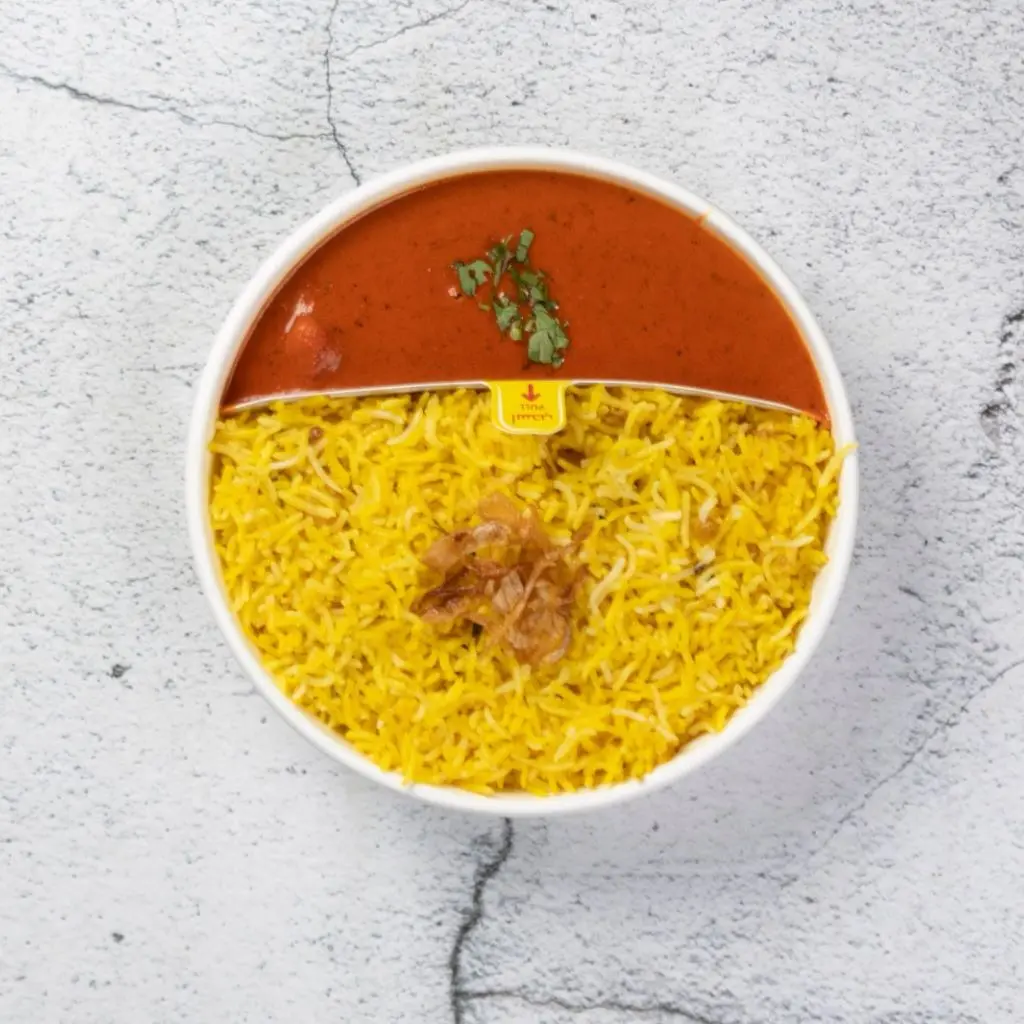 Large Masala Rice Platter